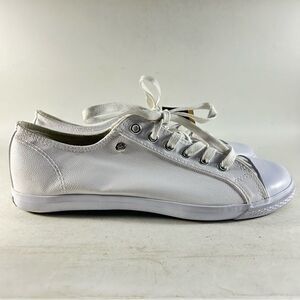 Dunlop Original Green Flash Shoe Co Micro Lo Pro Shoes White Size 8 NEW